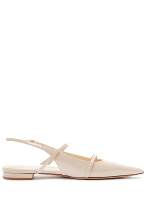 Alexandre Birman Tita slingback flat pumps - Neutrals
