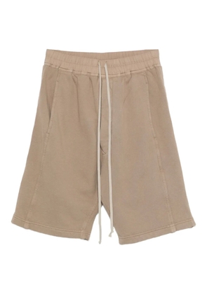 Rick Owens DRKSHDW drawstring elastic-waist shorts - Neutrals