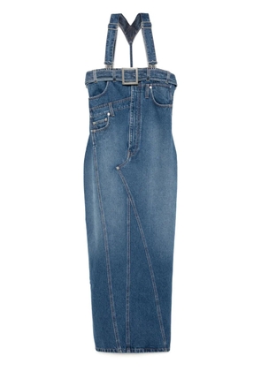 Jean Paul Gaultier The denim overall dress - Blue