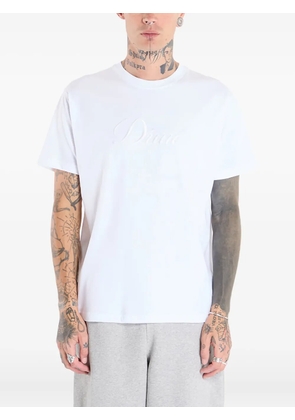 dime cursive-logo T-shirt - White
