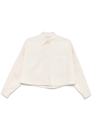 Peserico cropped shirt - Neutrals