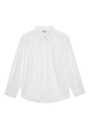 The Great. long-sleeved shirt - White