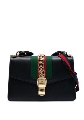 Gucci Pre-Owned 2016-2025 Small Leather Sylvie satchel - Black