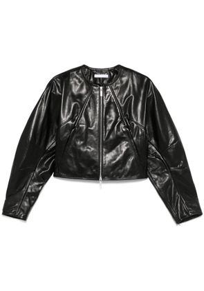 Helmut Lang Articulated leather jacket - Black
