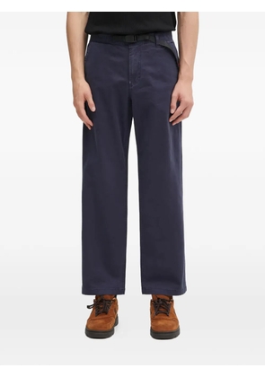 Gramicci belt straight trousers - Blue