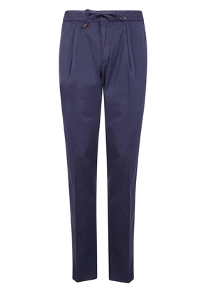 Incotex pleat-detail trousers - Blue