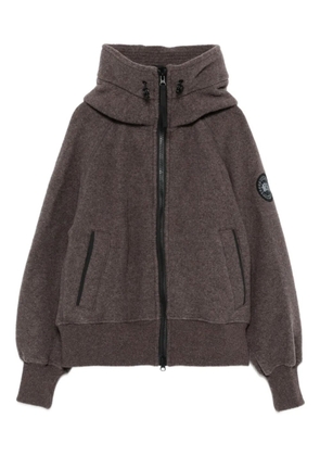 Canada Goose hooded zip-front jacket - Brown