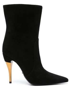 Gucci 110mm suede ankle boots - Black