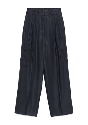 Peserico pleated cargo trousers - Blue