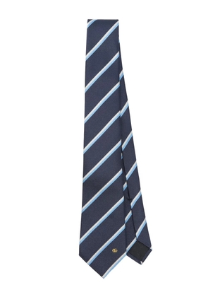 Gucci striped tie - Blue
