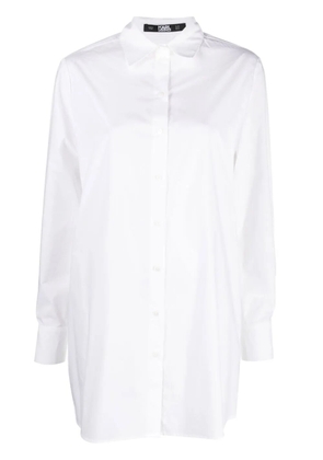 Karl Lagerfeld organic-cotton shirt - White