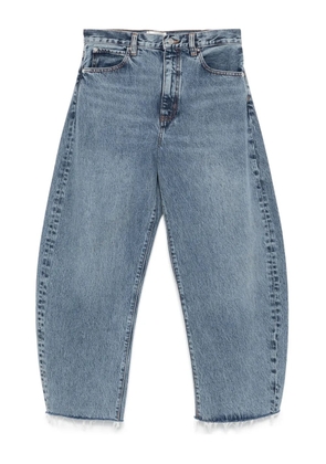 FRAME wide-leg cropped jeans - Blue