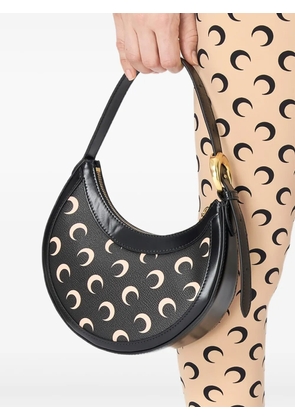 Marine Serre mini Moon Eclipse shoulder bag - Black