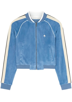 Palm Angels Oval Palm track jacket - Blue