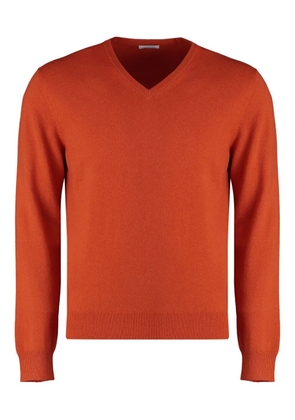 Malo ribbed sweater - Orange