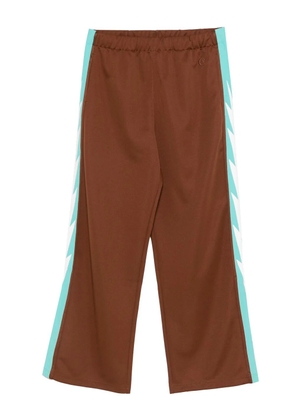 Champion side-stripe track pants - Brown