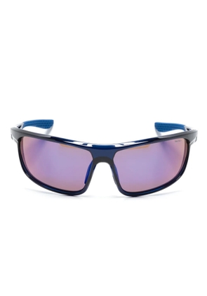 Nike Windtrack Run E rectangle-frame sunglasses - Blue
