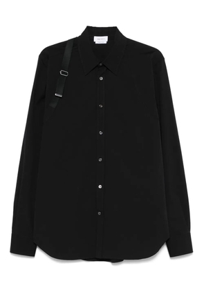 Alexander McQueen poplin shirt - Black