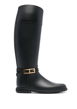 Sergio Rossi buckle-detail boots - Black