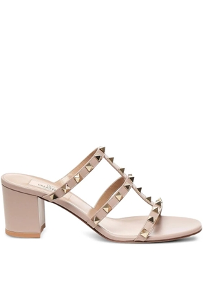 Valentino Garavani 60mm Rockstud sandals - Neutrals