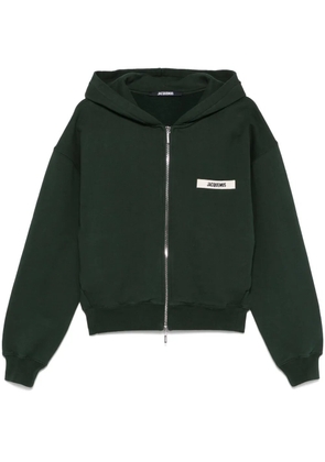 Jacquemus Le Hoodie Gros Grain hoodie - Green