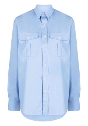 WARDROBE.NYC Oversize cotton shirt - Blue