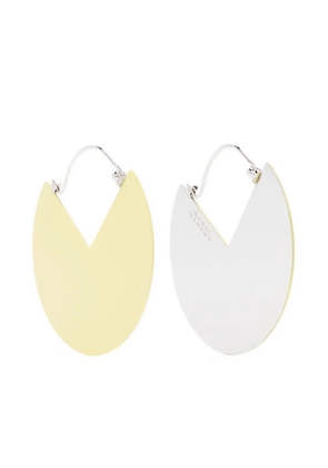 ISABEL MARANT 90º two-tone earrings - Yellow