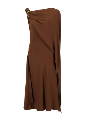 Gucci silk midi dress - Brown