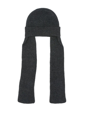 VIKTORIA CHAN ribbed hat - Grey