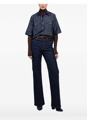 CISSA Safari buttoned pocket shirt - Blue