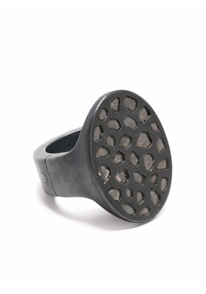 Parts of Four Sistema diamond ring - Black