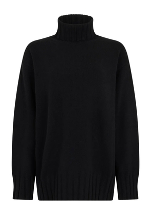 Malo roll-neck sweater - Black
