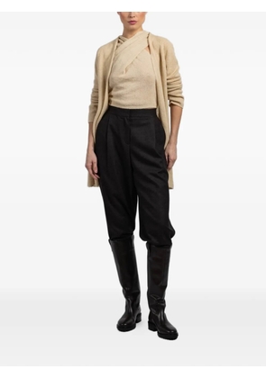 Cortana raglan open cardigan - Neutrals