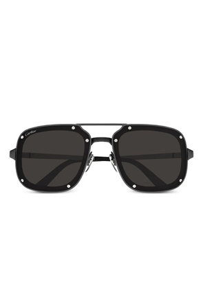 Cartier Eyewear pilot-frame sunglasses - Black