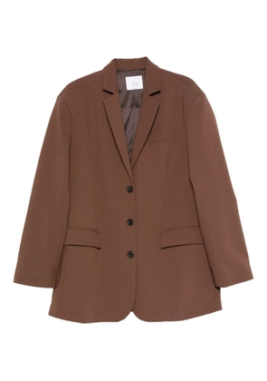 LE SULLY STUDIO single-breasted blazer - Brown