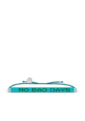 Sorbet Island glass pearl bracelet - Blue