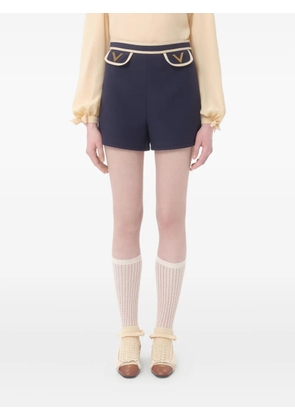 Valentino Garavani contrasting-panel shorts - Blue