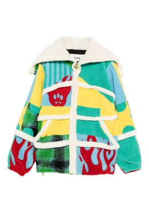 BARROW graphic-print hoodie - Green