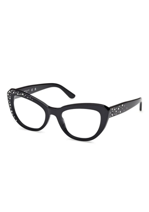 GUESS EYEWEAR geometric-frame glasses - Black