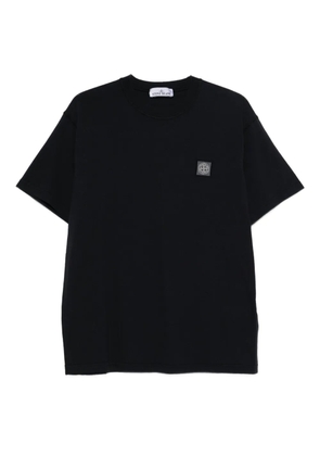 Stone Island logo-patch T-shirt - Blue