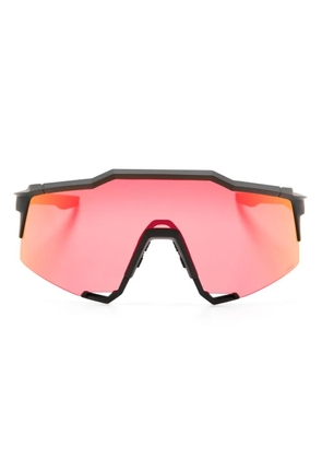 100% Eyewear SPEEDCRAFT® oversized-frame sunglasses - Black