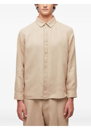Osklen linen shirt - Neutrals