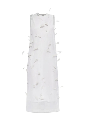 Jil Sander silk dress - White