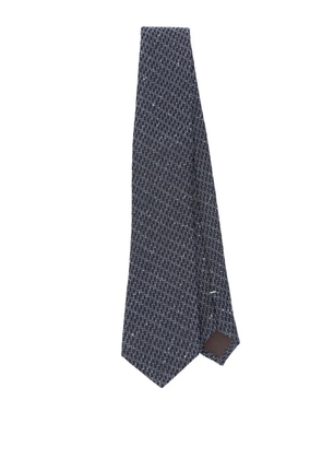 Canali silk tie - Blue