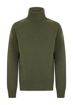 Malo roll neck sweater - Green