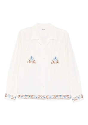 BODE Nouveau Vine shirt - Neutrals