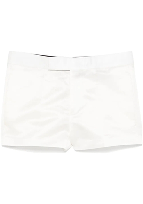 SAPIO satin shorts - White