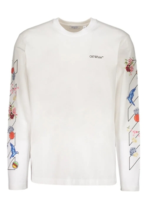 Off-White long-sleeve graphic T-shirt