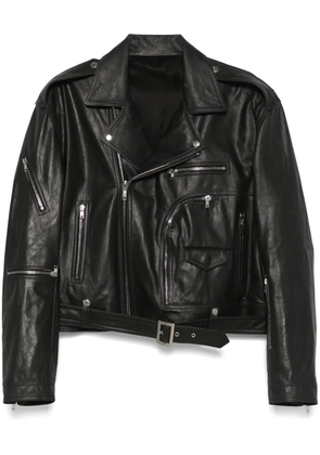 Rick Owens Jumbo Bauhaus Stooges biker jacket - Black