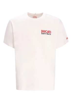 MC2 Saint Barth lettering-print T-shirt - White